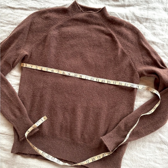 J. Crew Rich Brown Turtleneck Sweater - Picture 4 of 5